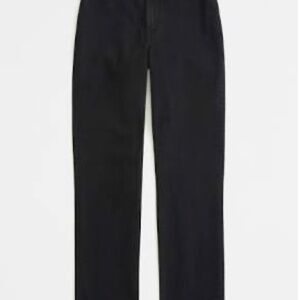 Abercrombie 90's Ultra High Rise Straight Jeans - Black - Size 27 - LIKE NEW